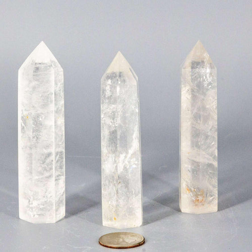 Clear Quartz Tower | Natural Crystal Point for Meditation & Energy Work - The misfit market