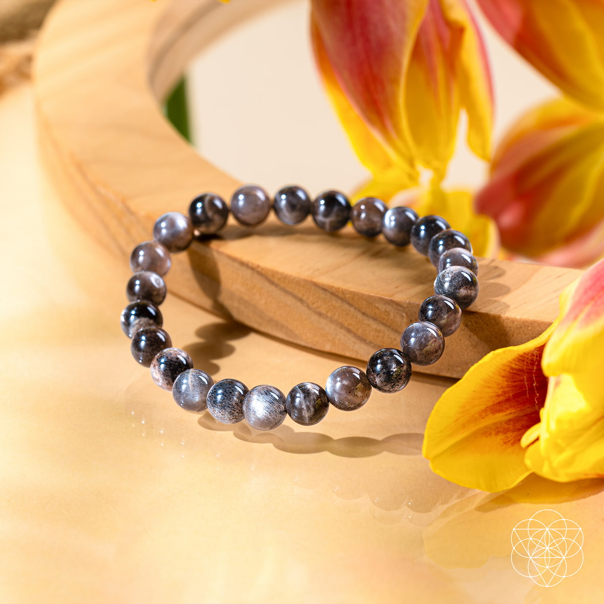 The Empath’s Cord Cutter – Black Moonstone Bracelet - The misfit market