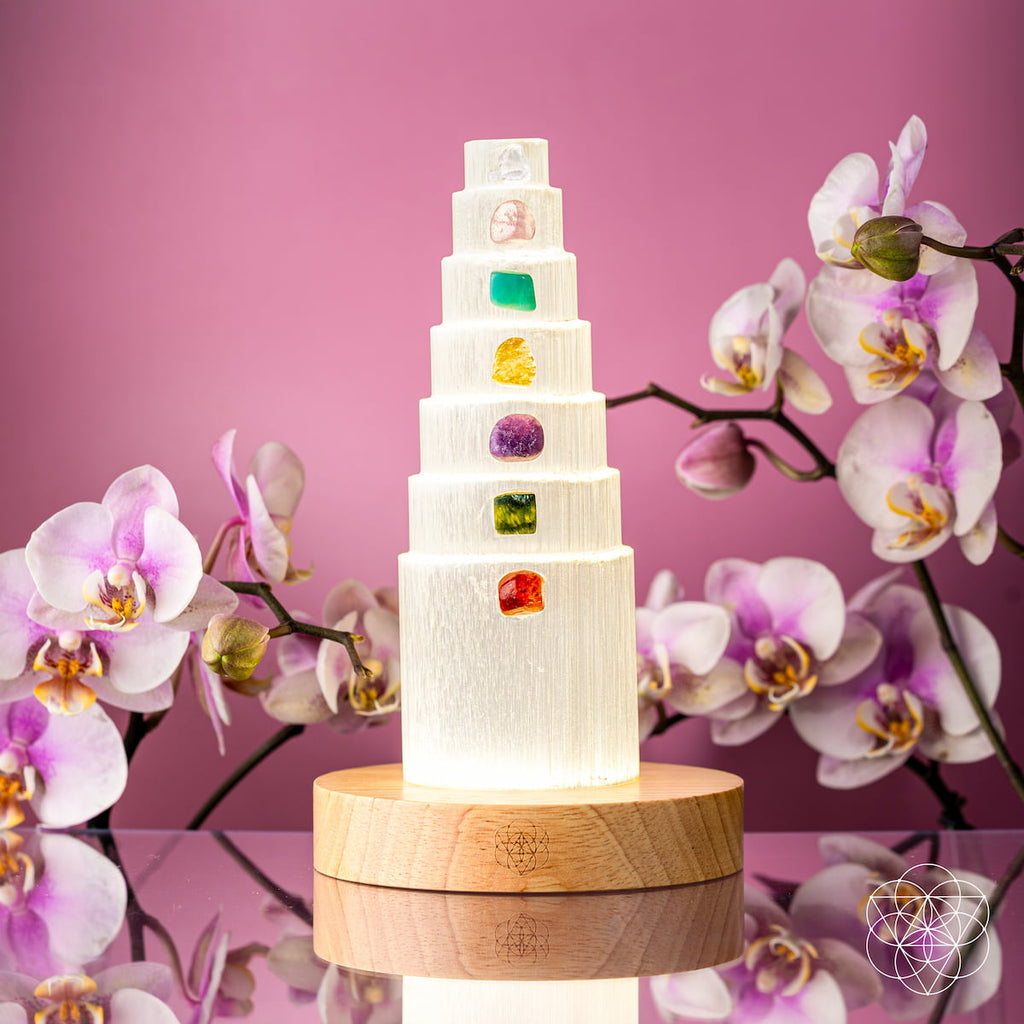 The Stress Shield Lamp - 7 Stones of Healing - The misfit market