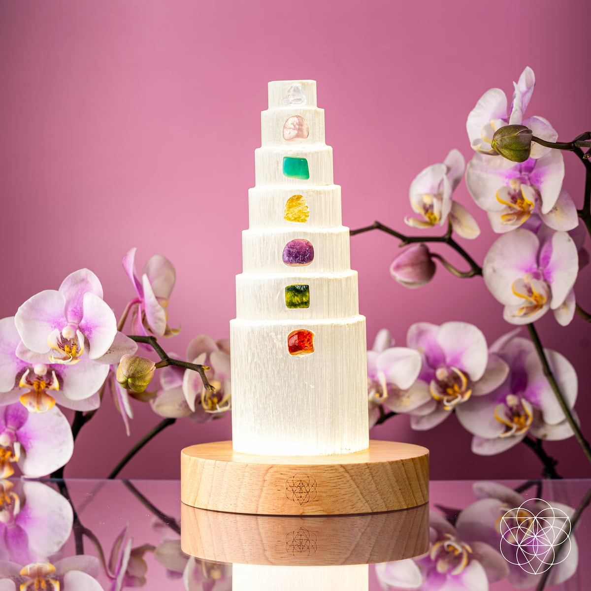The Stress Shield Lamp - 7 Stones of Healing - The misfit market