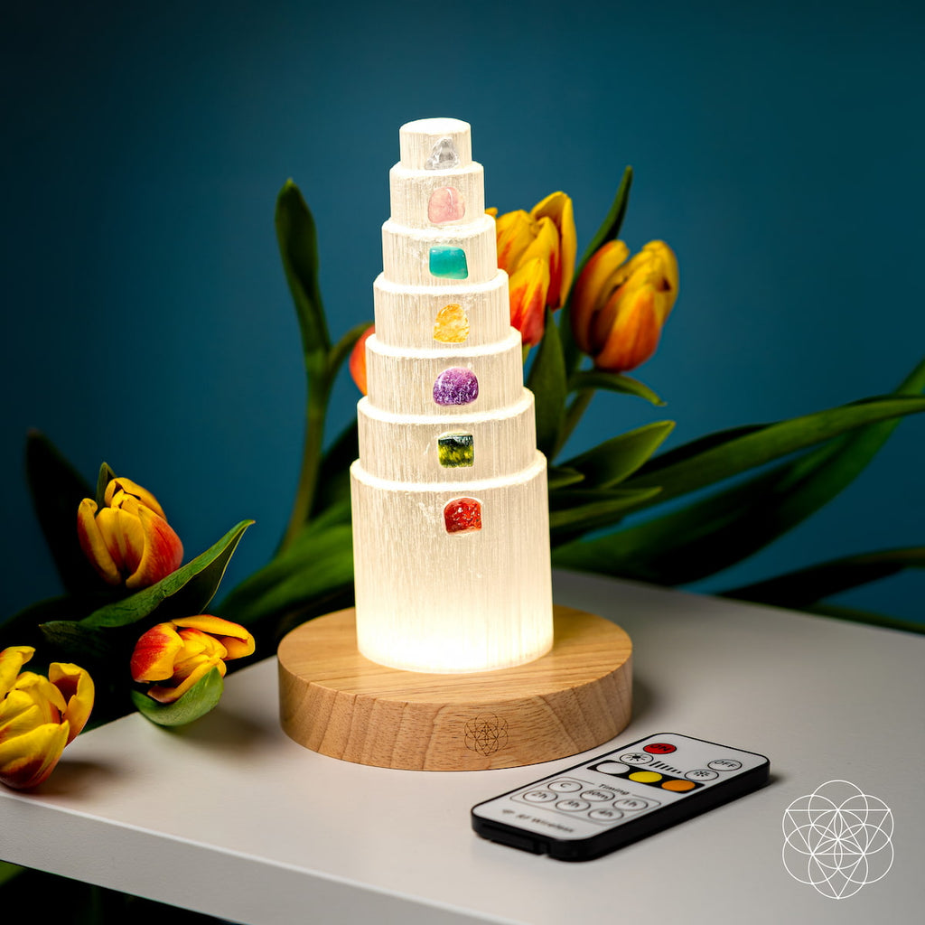 The Stress Shield Lamp - 7 Stones of Healing - The misfit market