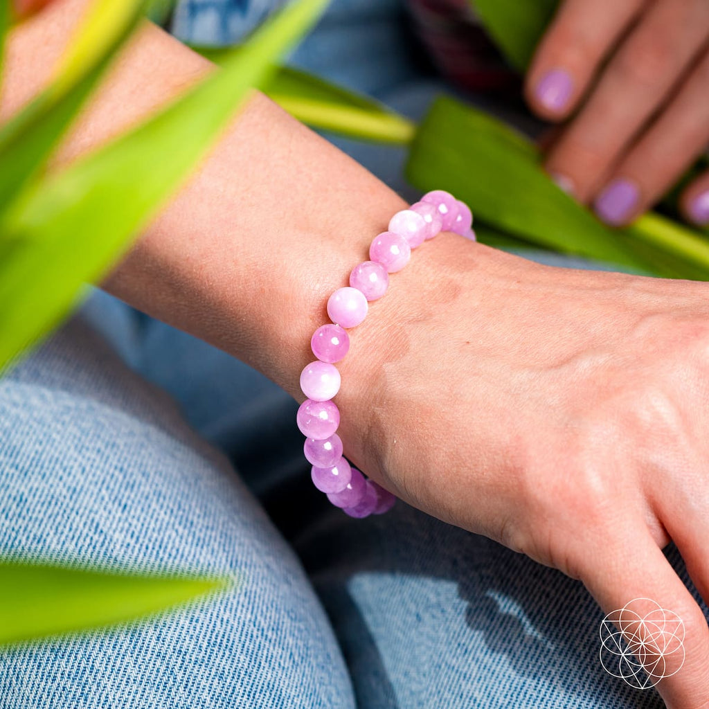 The Heart Reset - Rare Pink Kunzite Bracelet - The misfit market