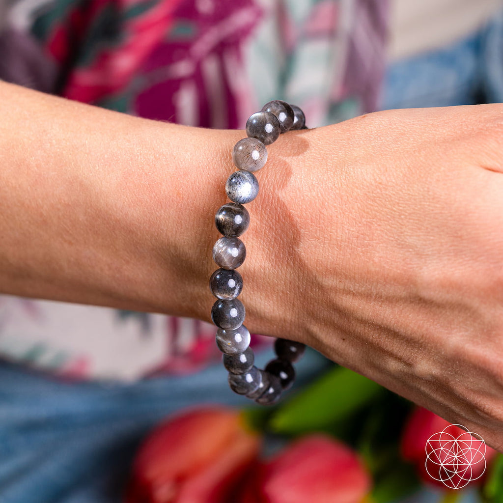 The Empath’s Cord Cutter – Black Moonstone Bracelet - The misfit market
