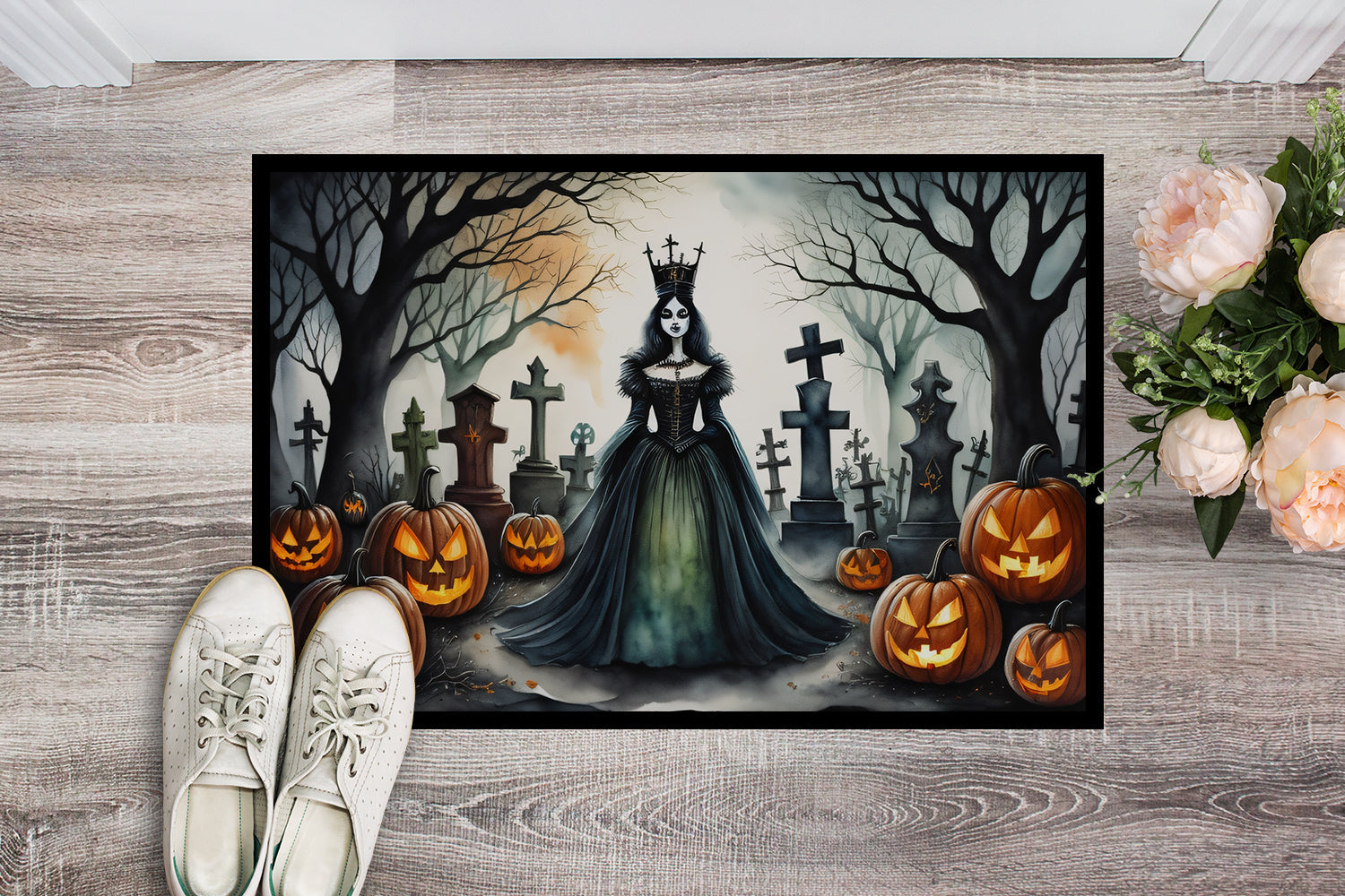 Evil Queen Spooky Halloween Doormat - The misfit market
