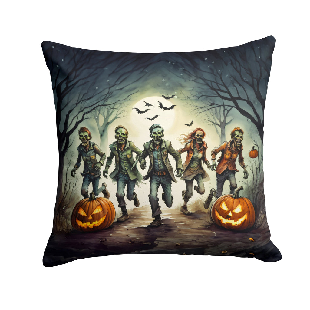 Zombies Spooky Halloween Throw Pillow - The misfit market