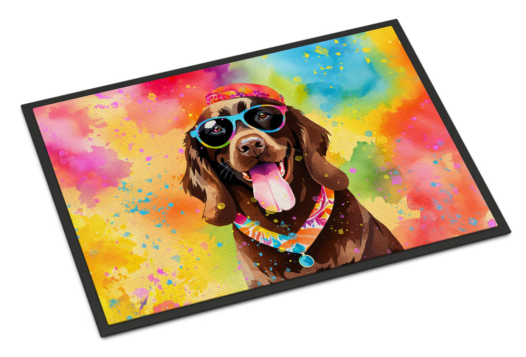 Chocolate Labrador Hippie Dawg Doormat - The misfit market