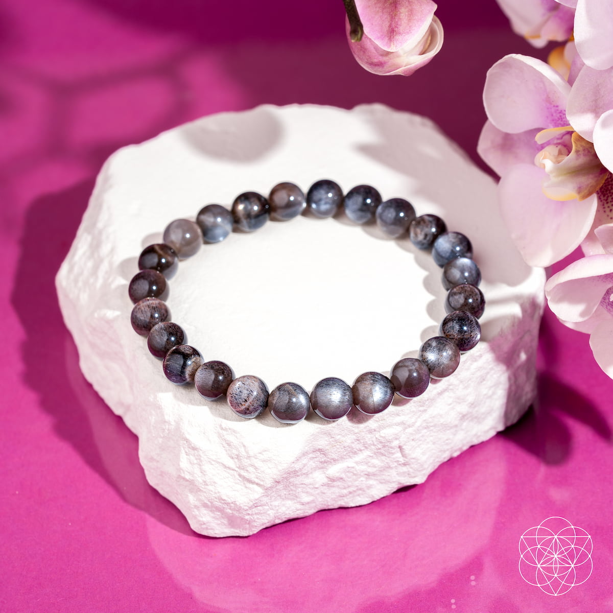 The Empath’s Cord Cutter – Black Moonstone Bracelet - The misfit market
