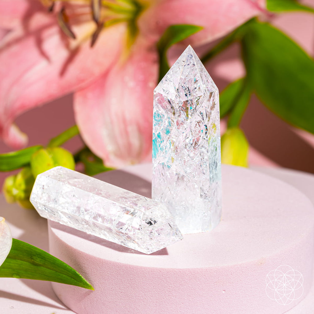 Limitless Manifestation - Ice Quartz Point - The misfit market