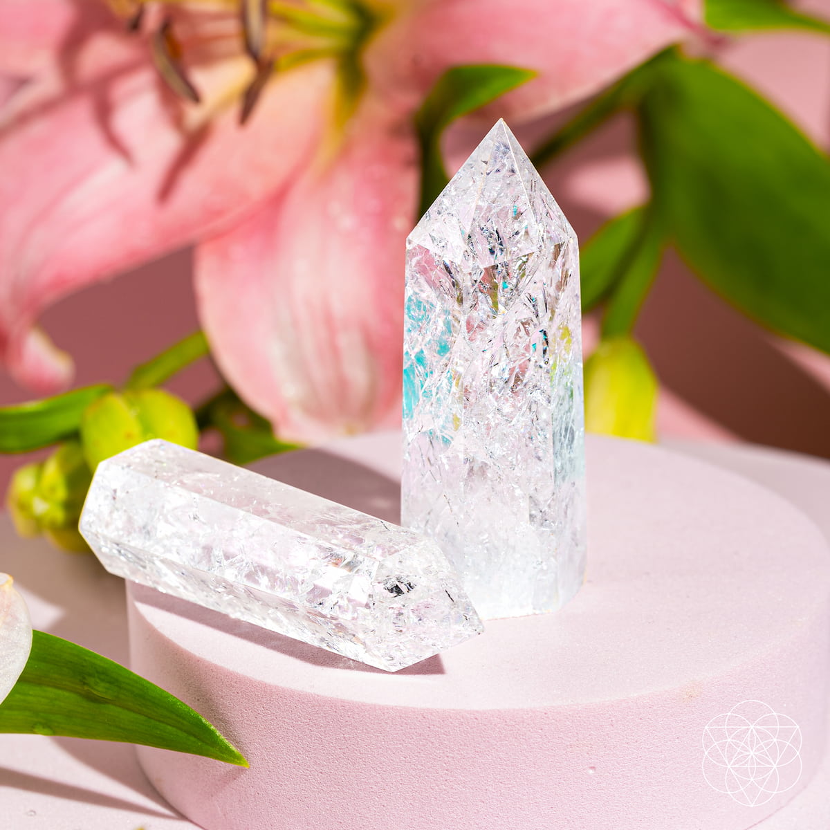 Limitless Manifestation - Ice Quartz Point - The misfit market