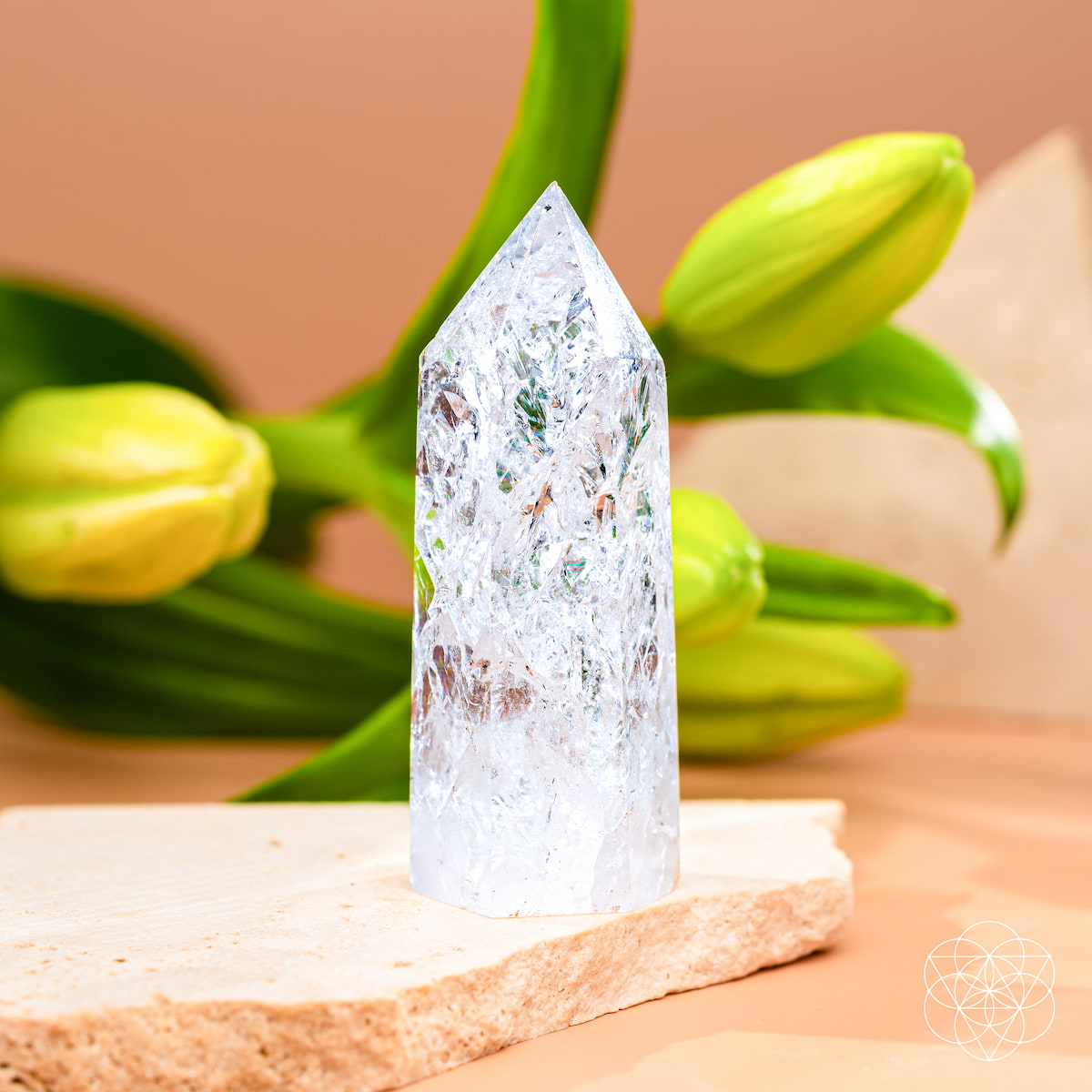 Limitless Manifestation - Ice Quartz Point - The misfit market