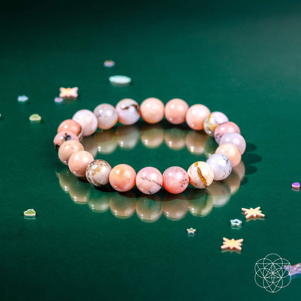 Repair My Heart - The Peruvian Pink Opal Bracelet - The misfit market