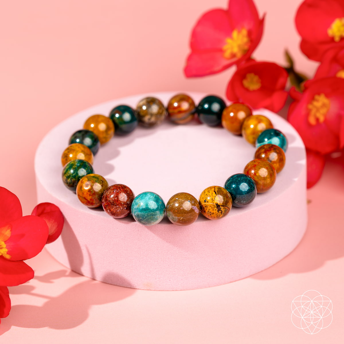Quiet My Mind – Ocean Jasper Bracelet - The misfit market