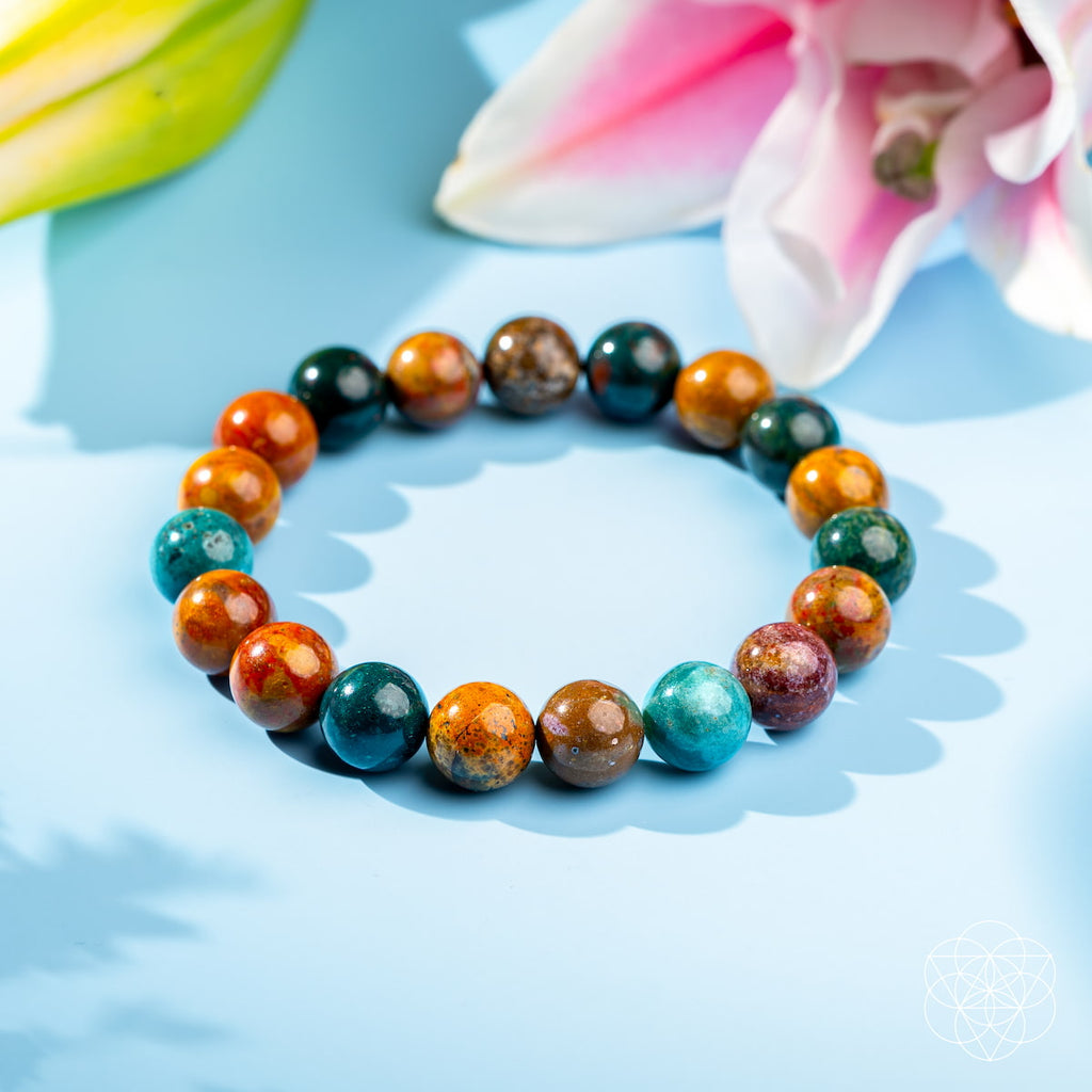 Quiet My Mind – Ocean Jasper Bracelet - The misfit market