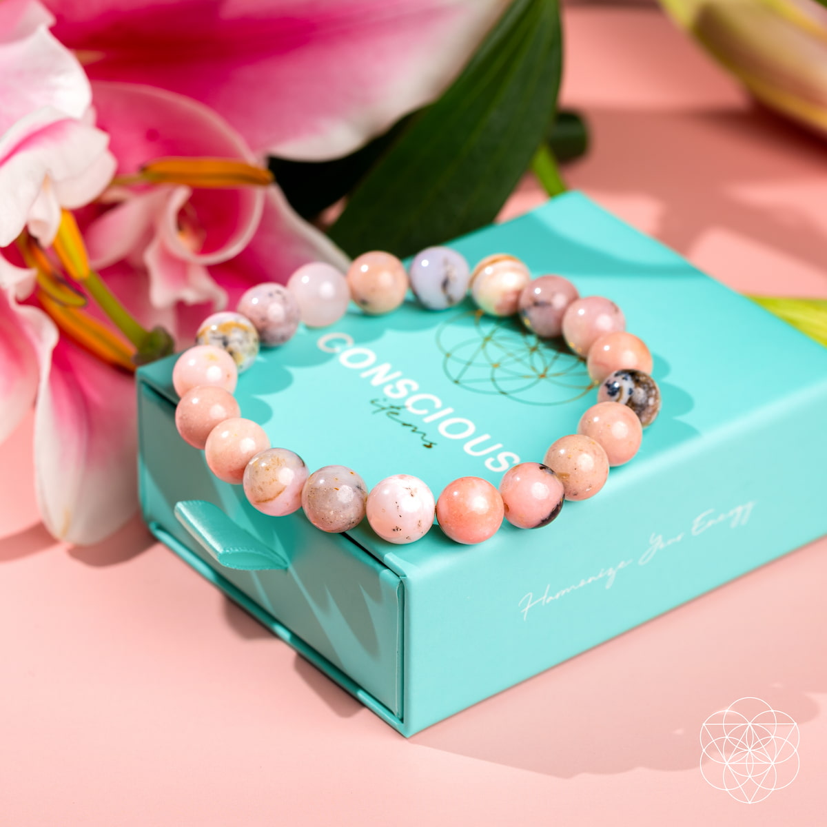 Repair My Heart - The Peruvian Pink Opal Bracelet - The misfit market