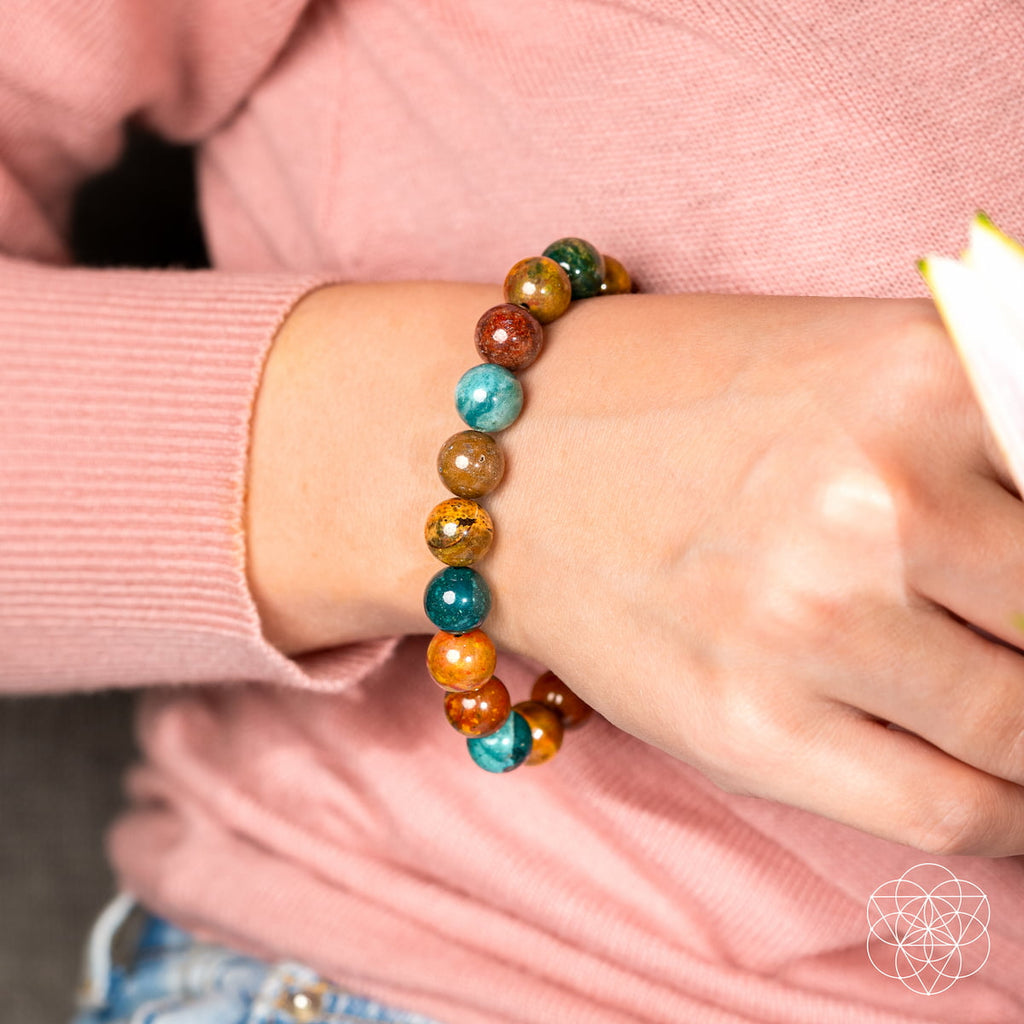 Quiet My Mind – Ocean Jasper Bracelet - The misfit market