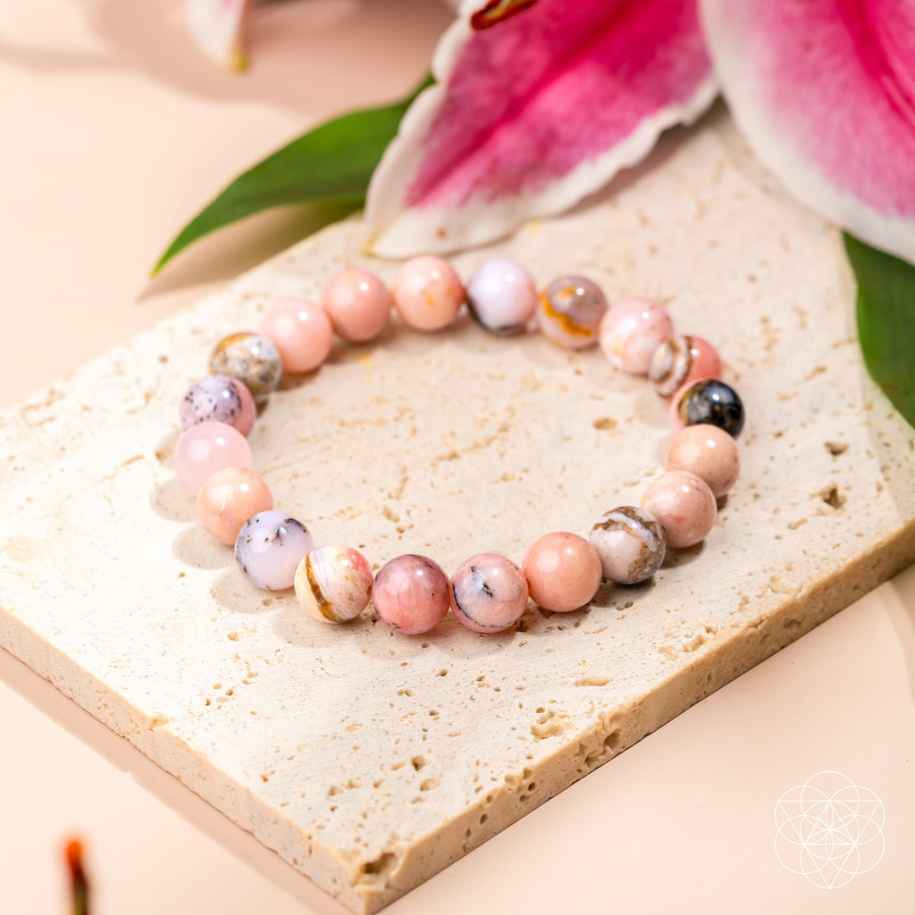 Repair My Heart - The Peruvian Pink Opal Bracelet - The misfit market