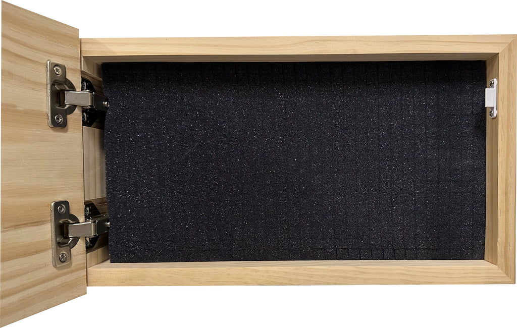 Dont Tread On Me Secure Decorative Wall-Mounted Gun Cabinet (Union) - The misfit market