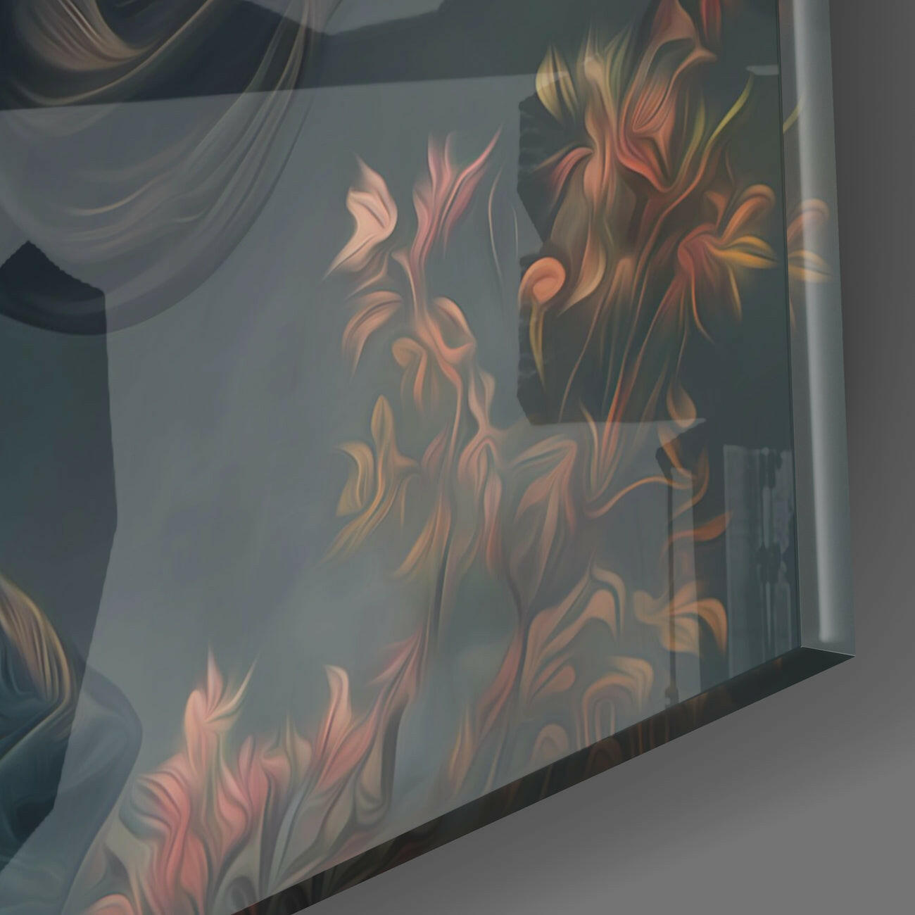 Dragon's Roar Glass Wall Art  || Designers Collection - The misfit market
