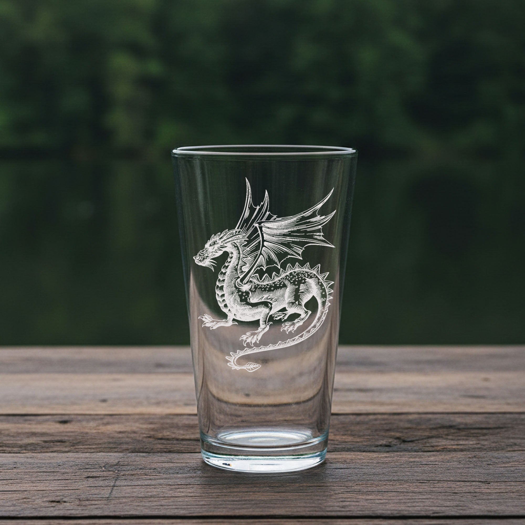 Dragon Laser Engraved Glasses - The misfit market