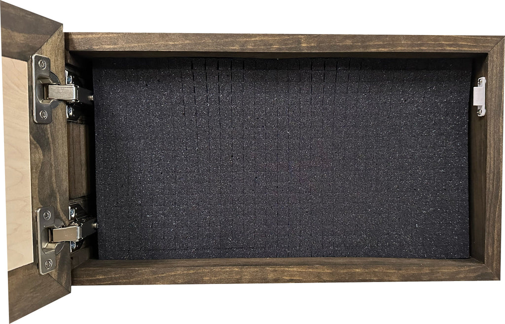 Wood Gun Cabinet Ducks On A Pond Wall Decoration - Hidden Gun Safe To Securely Store Your Gun In Plain Sight by Bellewood Designs - The misfit market