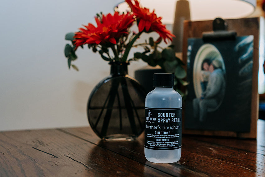 Farmers Daughter Citrus Peach Tangerine Counter Spray Bamboo - The misfit market