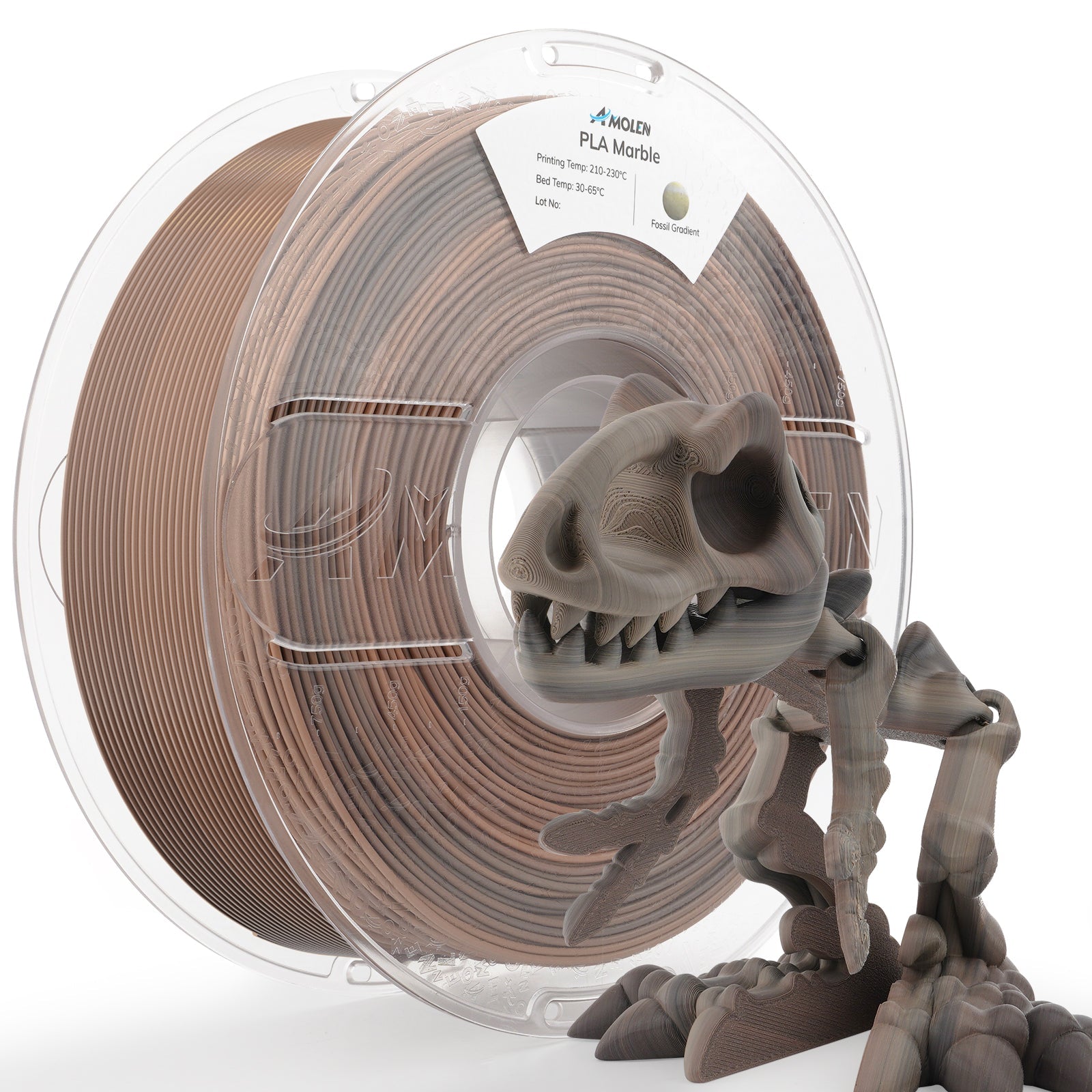 PLA Marble 1.75mm, 1KG/2.2LB - The misfit market