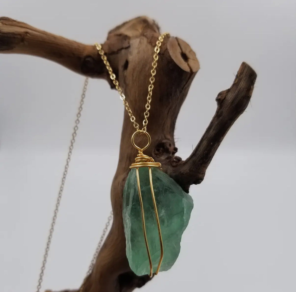 Green Fluorite Necklace