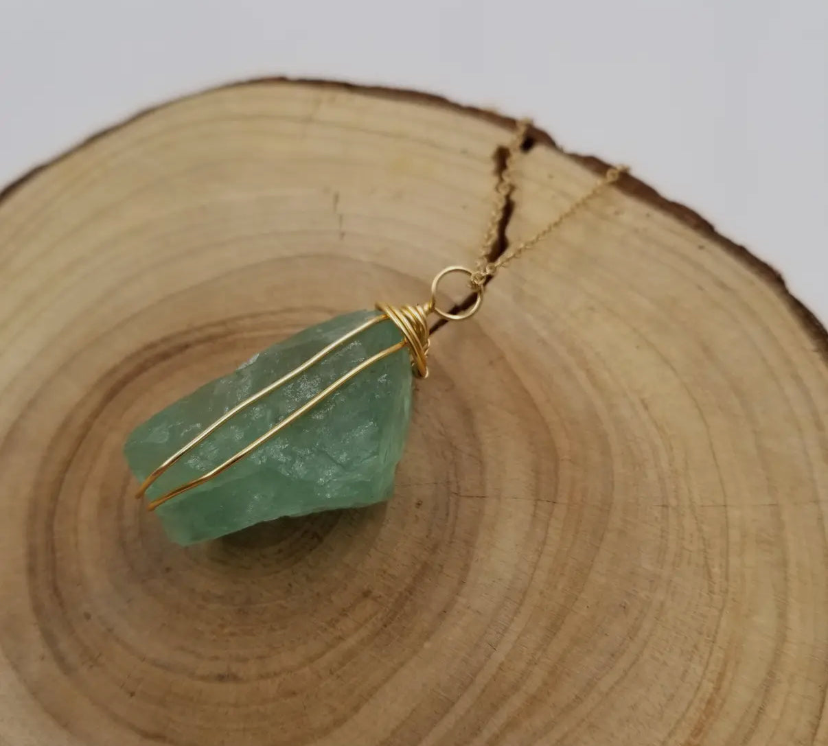 Green Fluorite Necklace