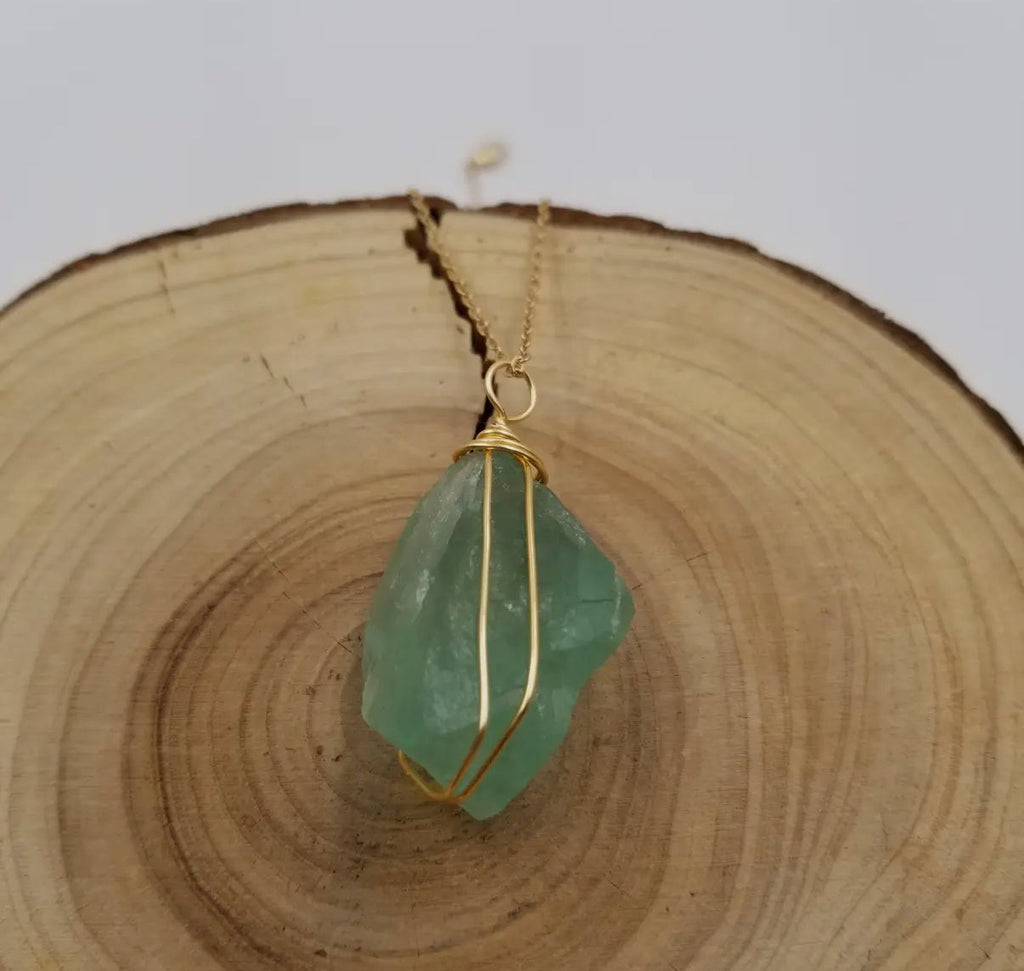 Green Fluorite Necklace