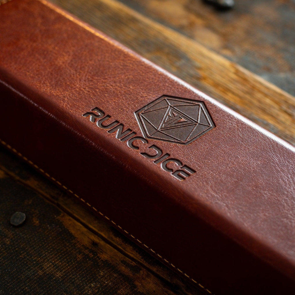 Health Potion Red Zircon Glass DND Dice Set - The misfit market