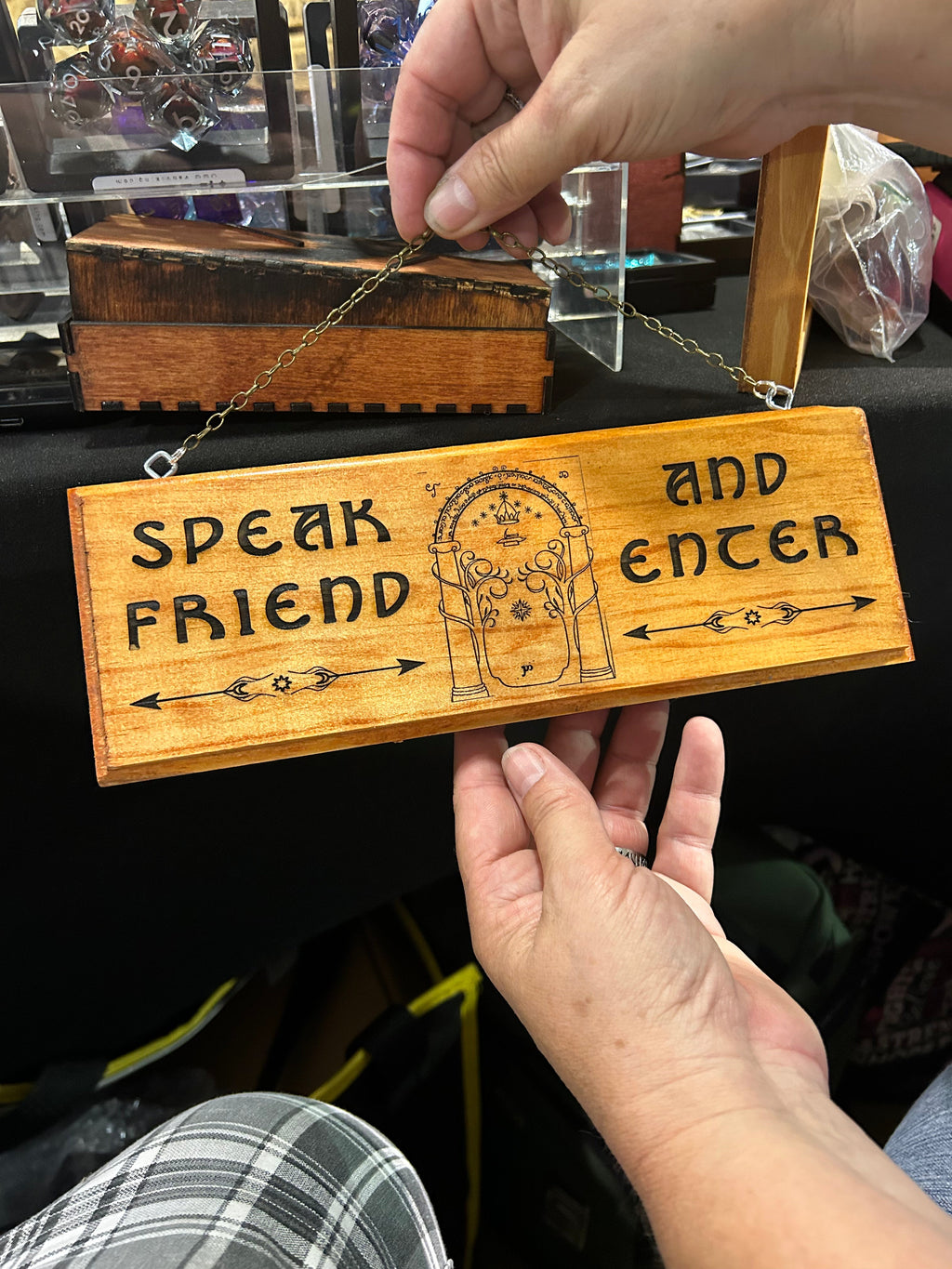Speak Friend Double sided
