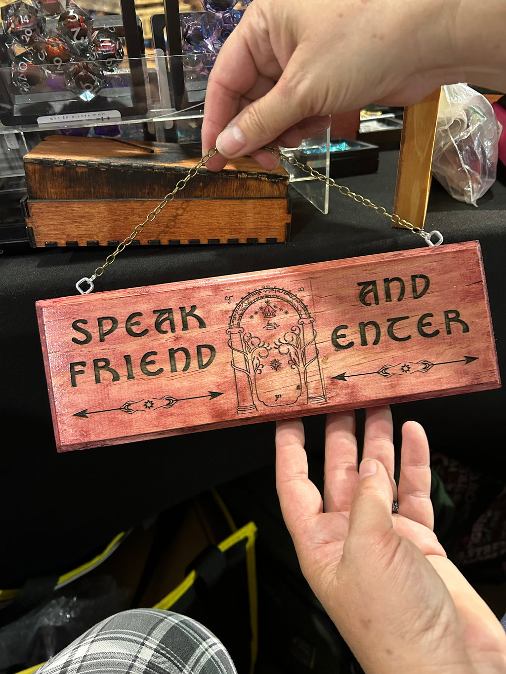 Speak Friend Double sided