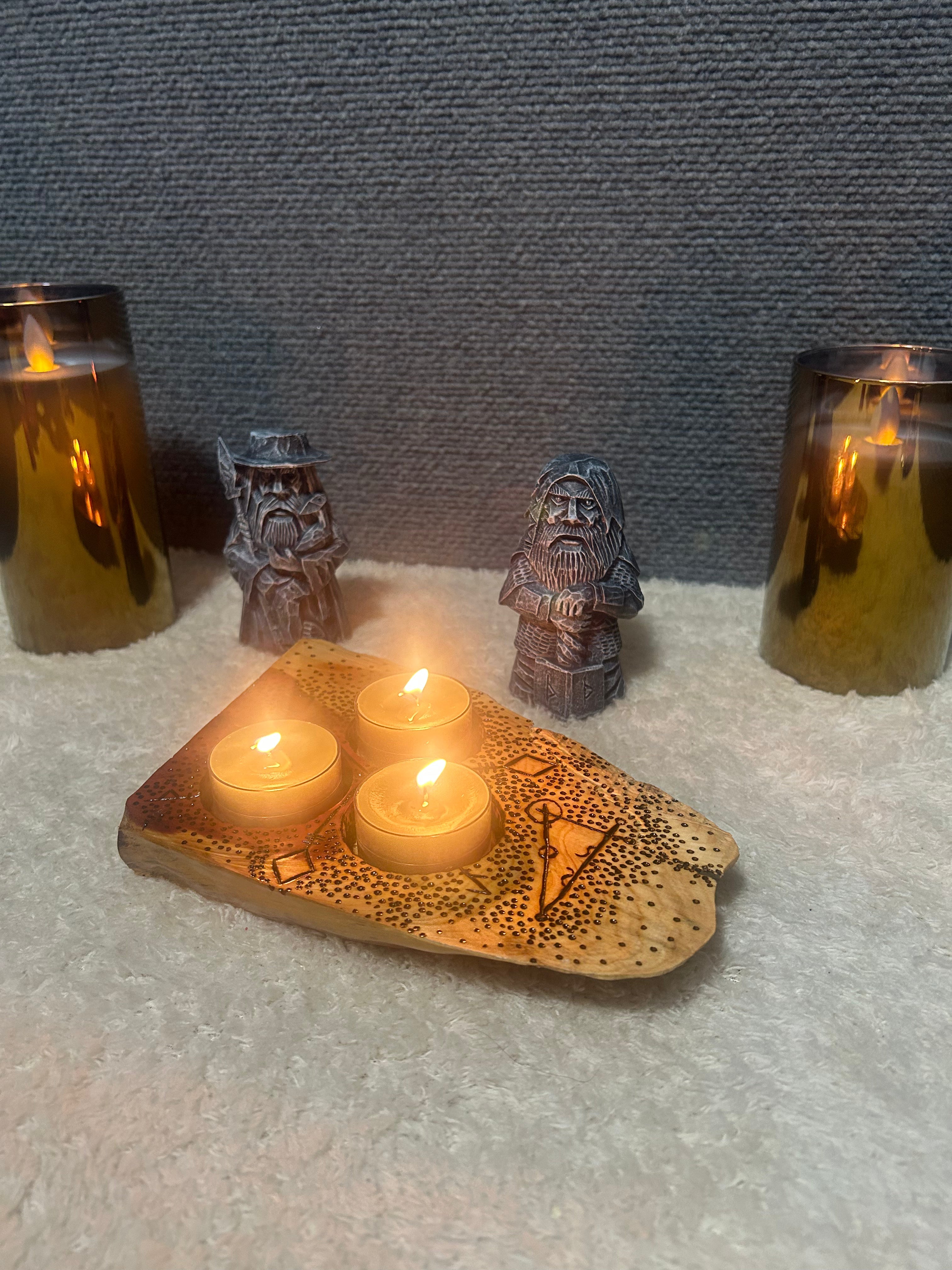 Viking Votive Svefnthorn (sleep thorn) & Draumstafur (dreamstave)