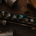 Labradorite Gemstone DND Dice Set - The misfit market