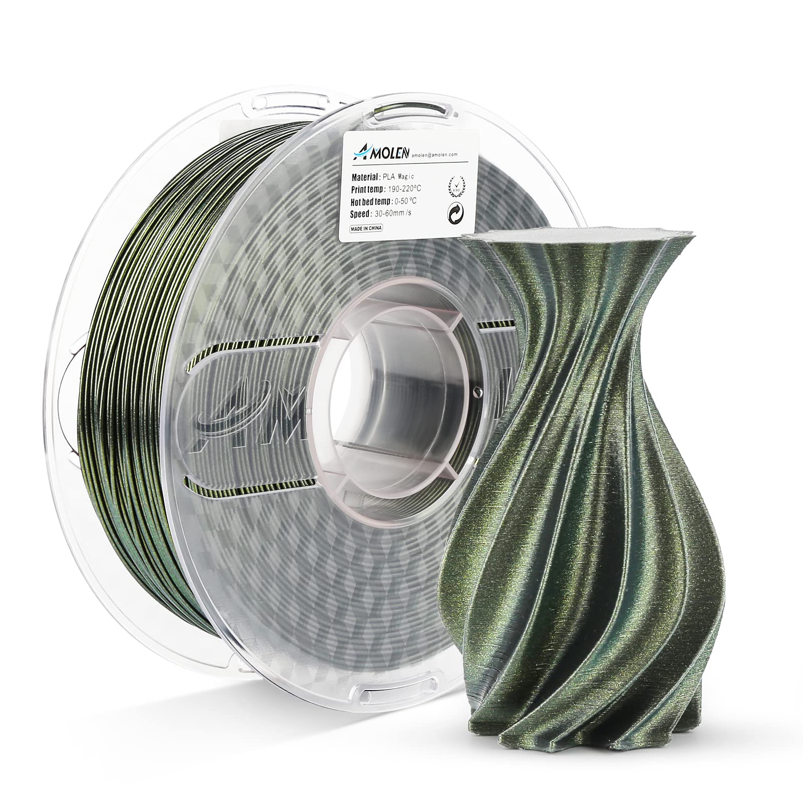 PLA Galaxy / Sparkle & Shiny 1.75mm, 1KG/2.2LB - The misfit market