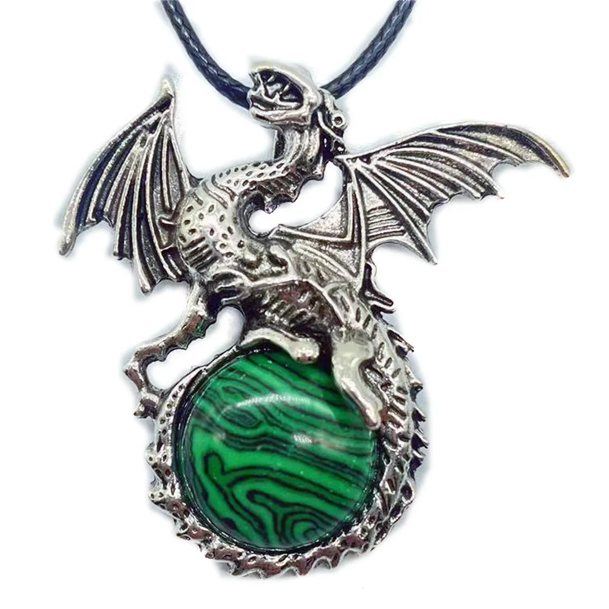 Crystal Dragon Necklace with Crystal Pendant | the misfit market - The misfit market