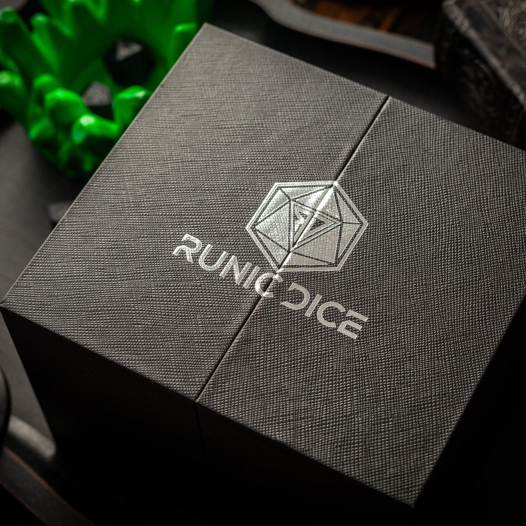 Massive Green Skull Liquid Core 95MM Chonk Handmade Resin Dice And Box - The misfit market