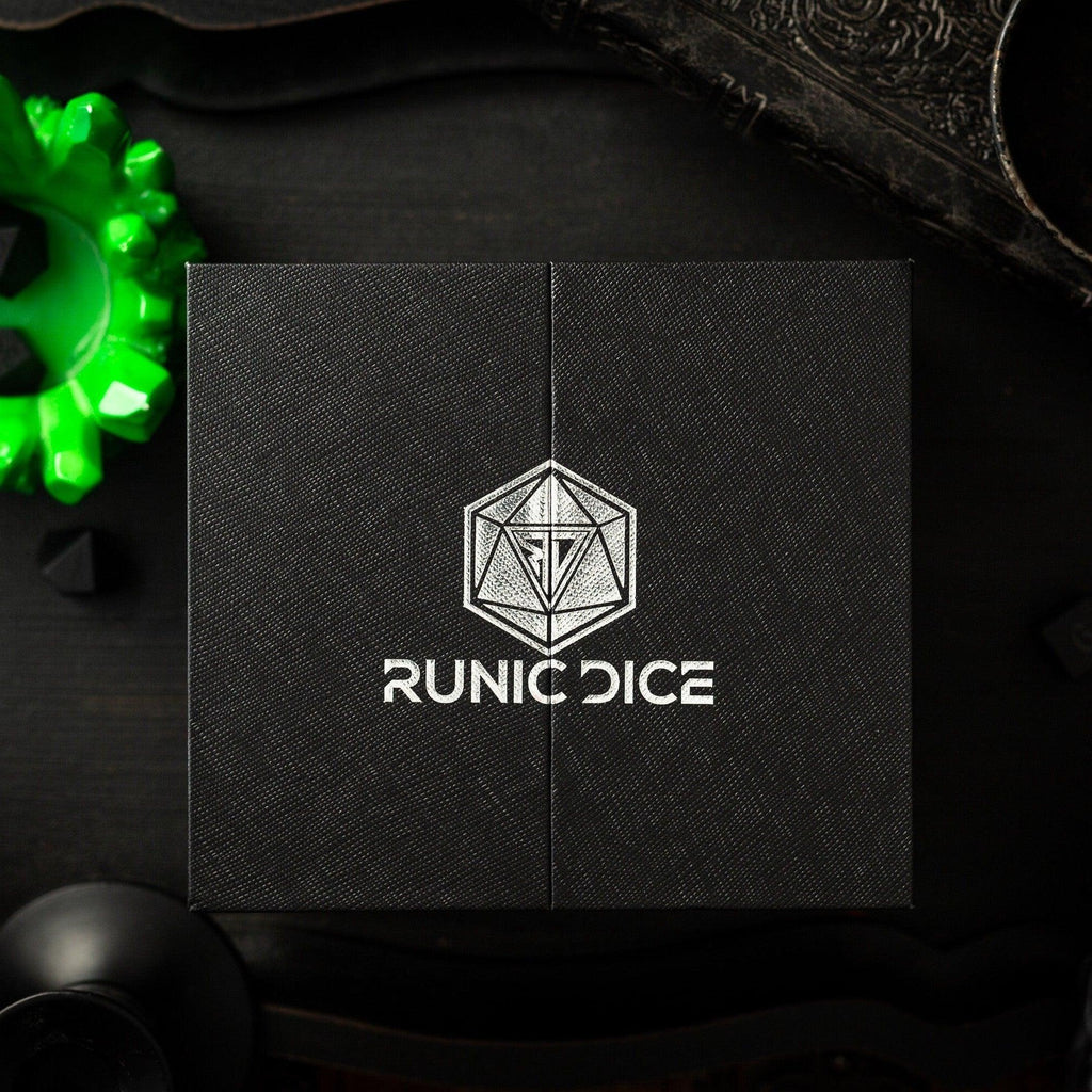 Massive Green Skull Liquid Core 95MM Chonk Handmade Resin Dice And Box - The misfit market