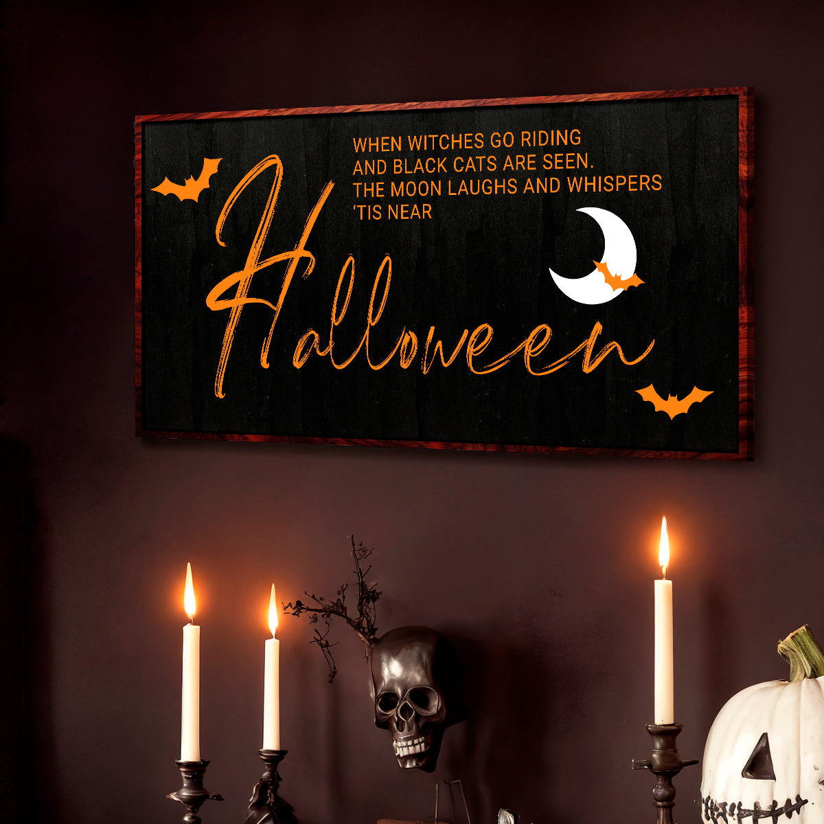 When Witches Halloween Wall Sign - The misfit market