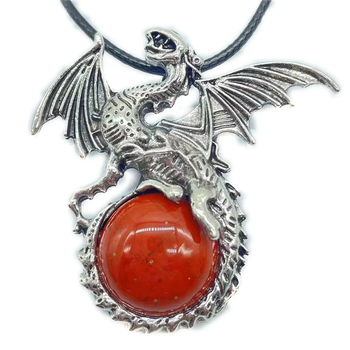 Crystal Dragon Necklace with Crystal Pendant | the misfit market - The misfit market