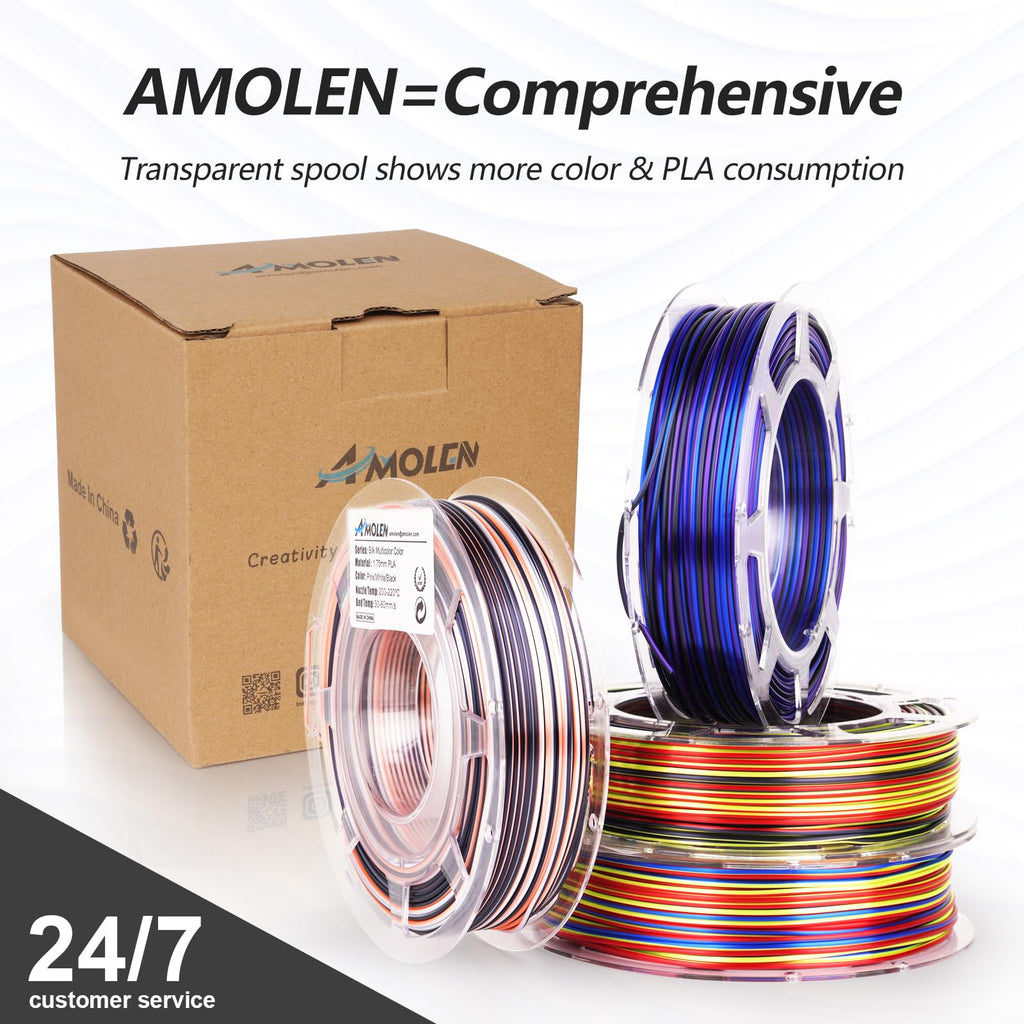 PLA Silk S-Series Variety Pack (4x200g) - 1.75MM - The misfit market
