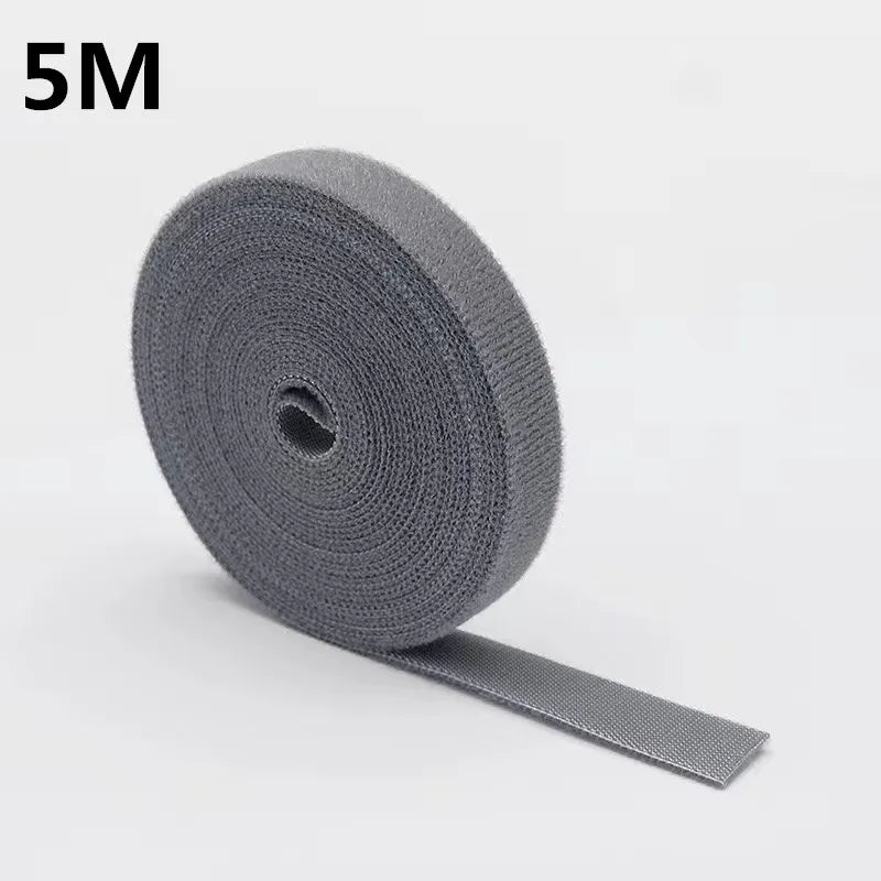 1/5M Cable Organizer Cable Management Wire Winder Tape Earphone Mouse Cord Management Ties Protector For iPhone Xiaomi Samsung - The misfit market