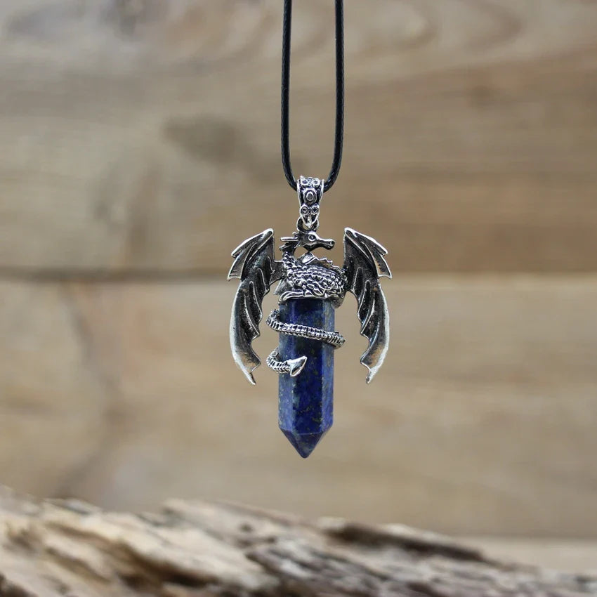 Dragon Crystal Pendant Necklace - The misfit market