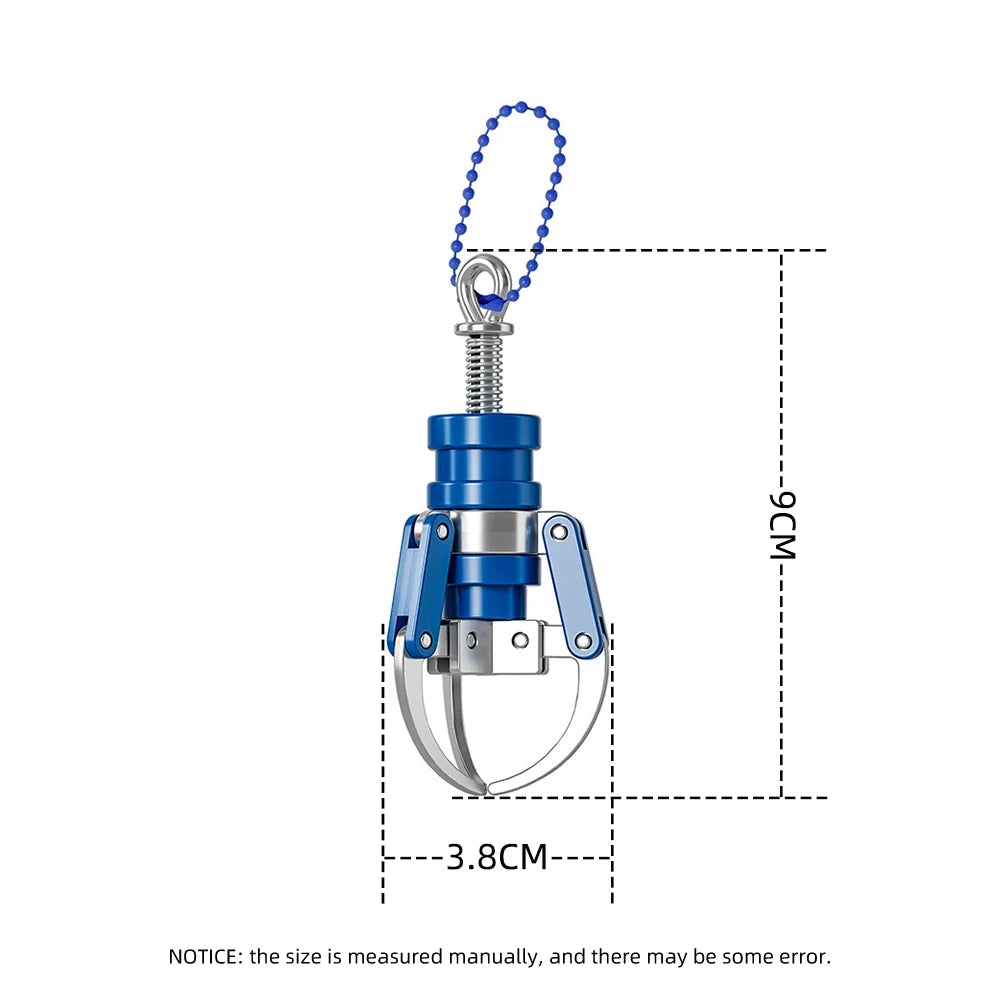 Creative Mini Doll Machine Claw Keychain For Women Plastic Material Fingertip Gripper Girls Bag Pendant Keyring Jewelry N908 - The misfit market