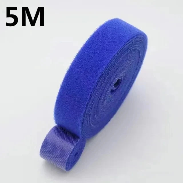 1/5M Cable Organizer Cable Management Wire Winder Tape Earphone Mouse Cord Management Ties Protector For iPhone Xiaomi Samsung - The misfit market