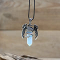 Dragon Crystal Pendant Necklace - The misfit market