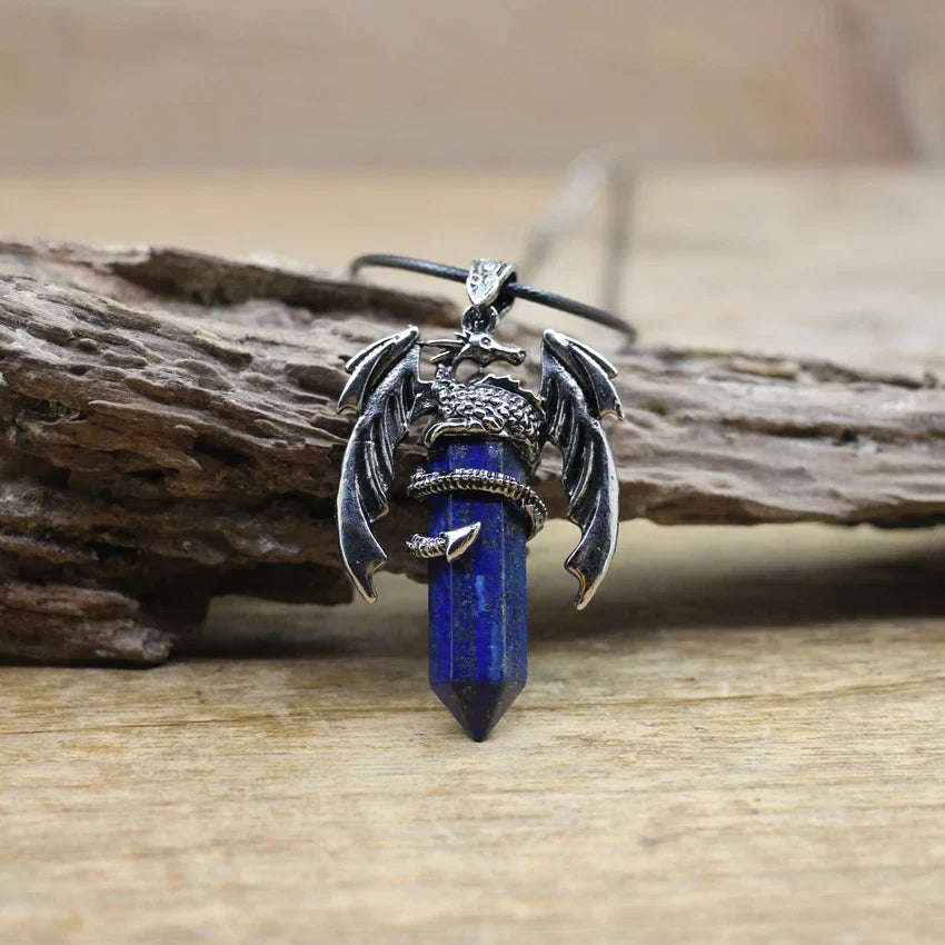 Dragon Crystal Pendant Necklace - The misfit market