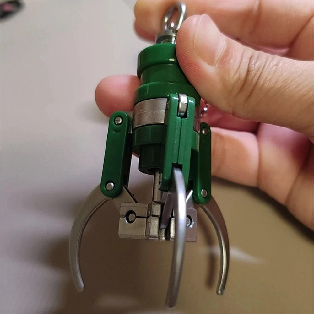Creative Mini Doll Machine Claw Keychain For Women Plastic Material Fingertip Gripper Girls Bag Pendant Keyring Jewelry N908 - The misfit market