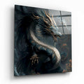 Dragon's Roar Glass Wall Art  || Designers Collection - The misfit market