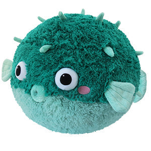 Squishable Teal Pufferfish (Standard) - The misfit market